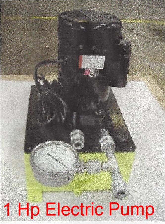1 HP Electric Hydraulic Pump Picture