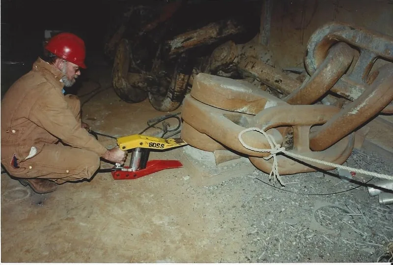 BOSS Tool Lifting Drag Line Chain Picture